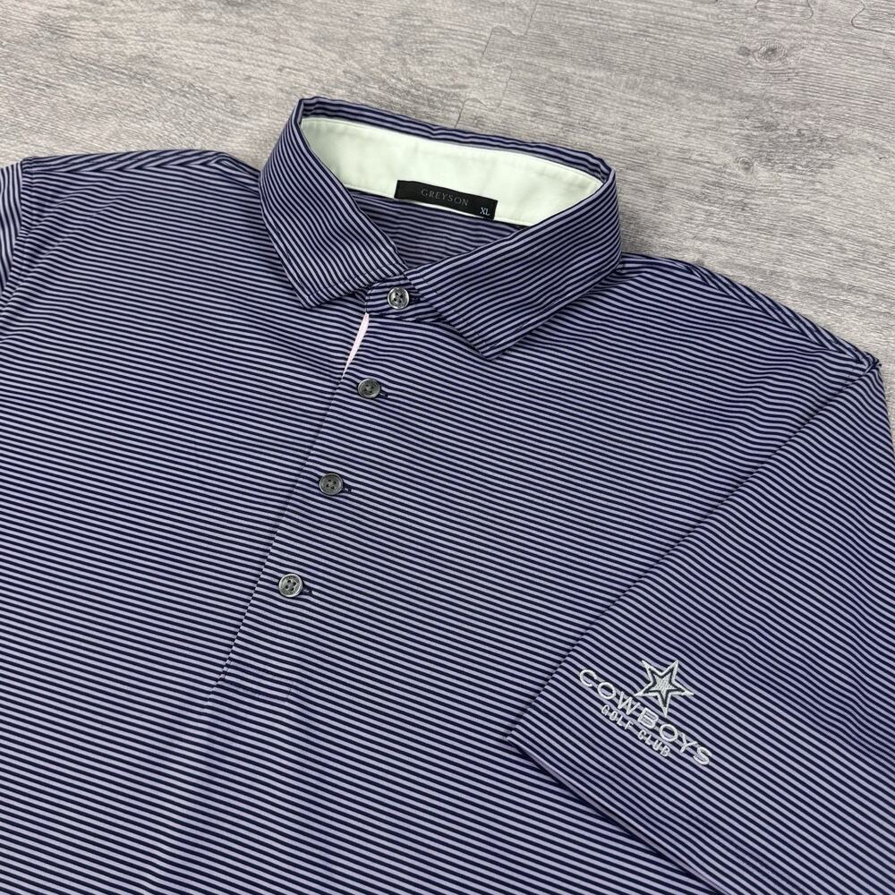 Greyson x Dallas Cowboys Golf Club Embroidered Polo Shirt Men's XL Performance